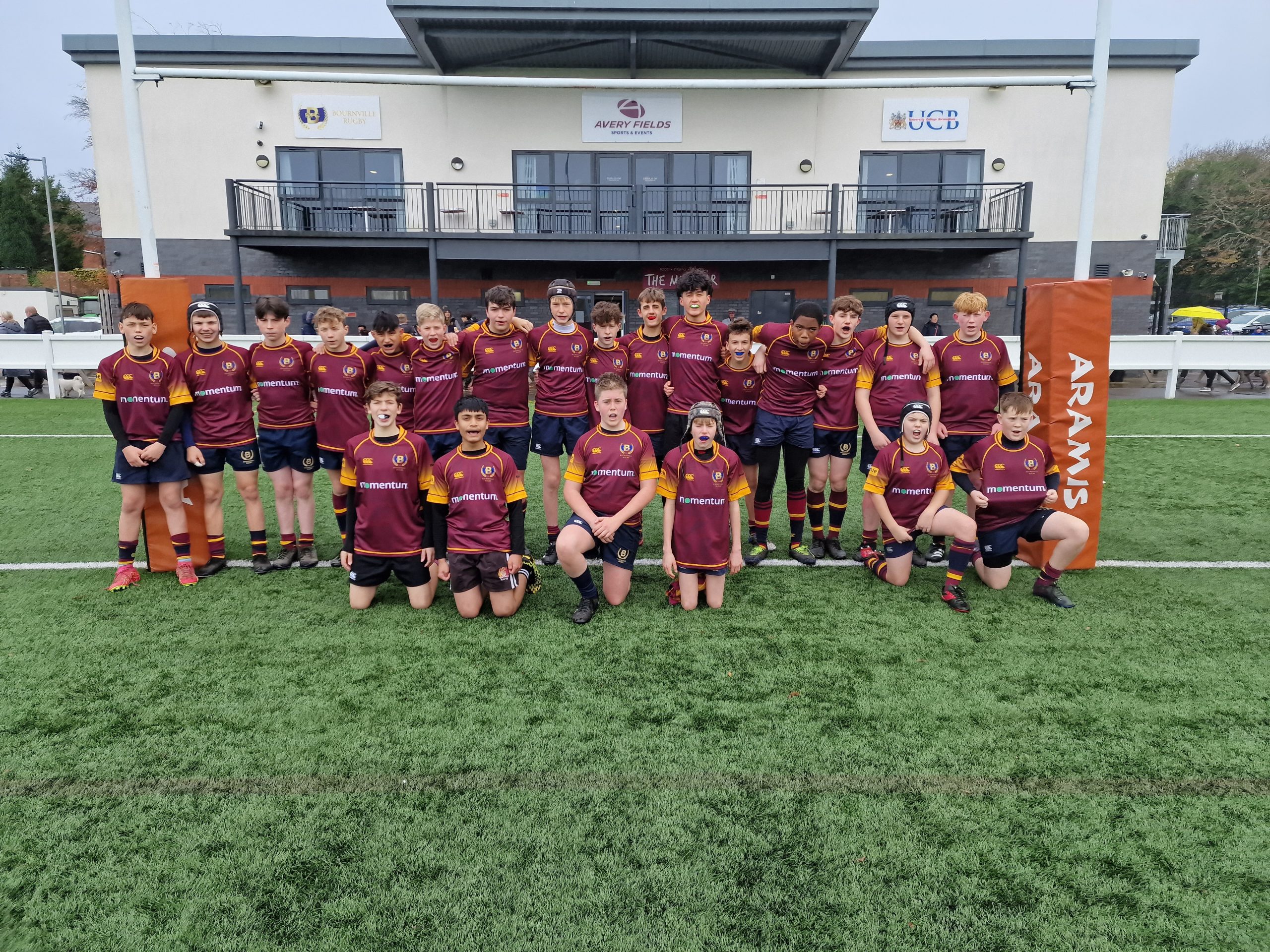 Momentum Broker Solutions Sponsor Bournville RFC Match Kit